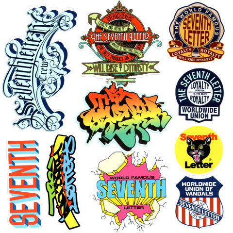 THE SEVENTH LETTER STICKER PACK
